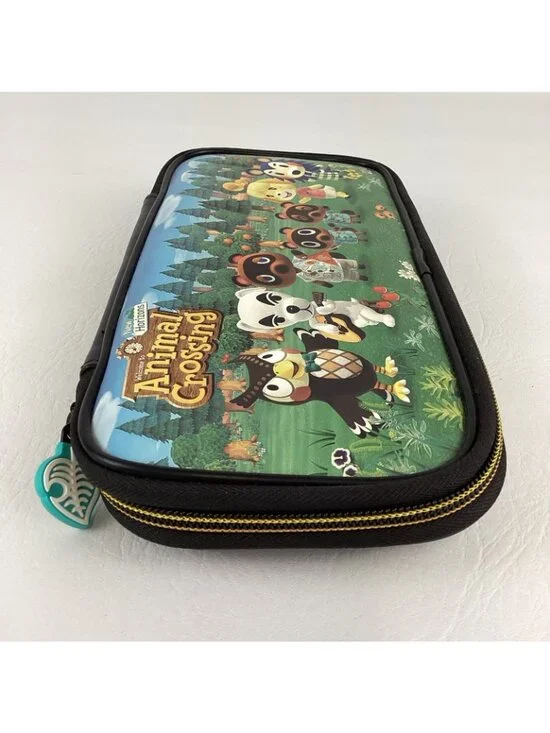 Animal Crossing Nintendo Switch Deluxe Game Traveler Carry Case Display Stand - Picture 3 of 9